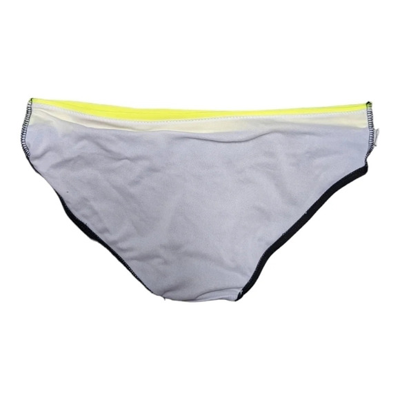 2-Piece Swimsuit/Bikini Padded Underwire Yellow Black  White M - Picture 8 of 11